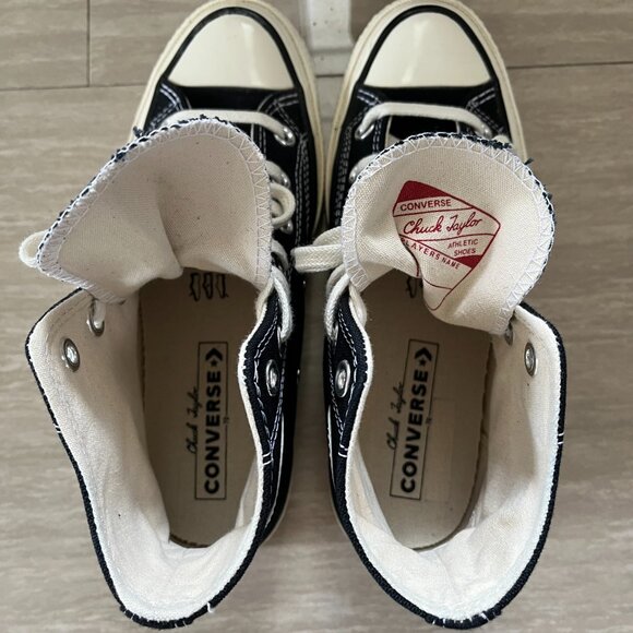 Converse Chuck 70 High Top Black US 6.5 - Picture 2 of 7